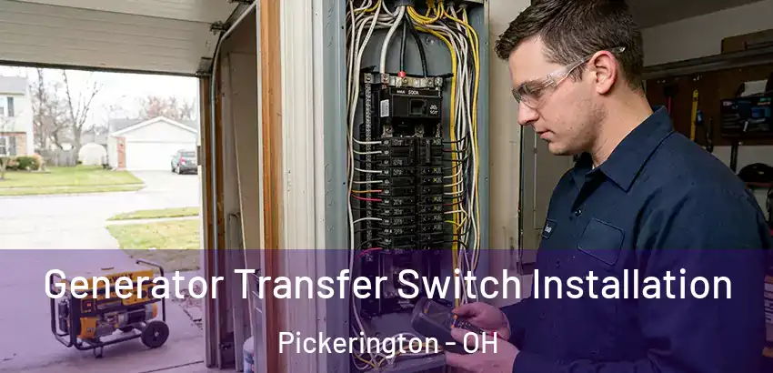  Generator Transfer Switch Installation Pickerington - OH