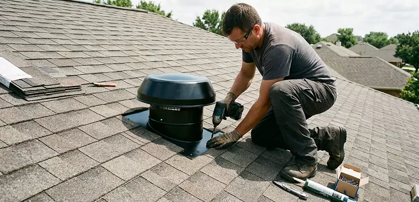 Roof Vent Fan Installation in Pickerington
