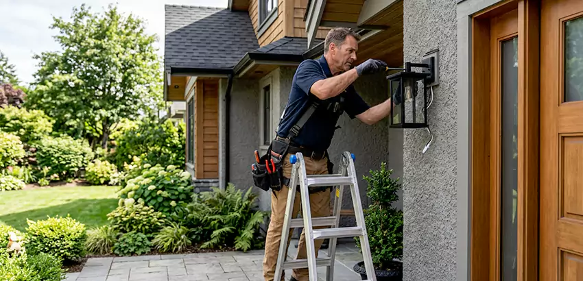 Outdoor and Exterior Light Fixture Installation in Pickerington