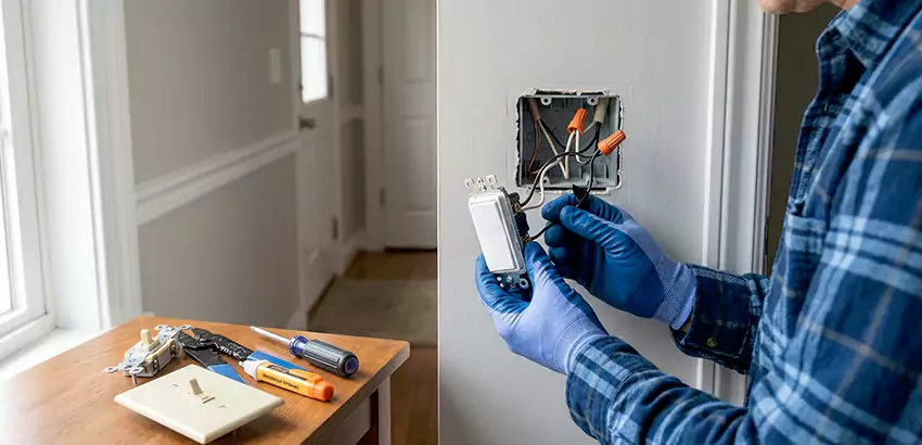 Motion Sensor Light Switch Replacement in Pickerington