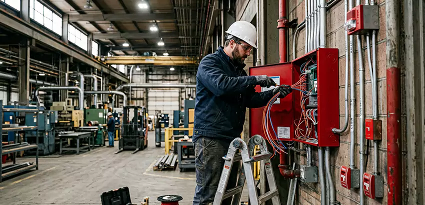 Industrial Fire Alarm Installation in Pickerington