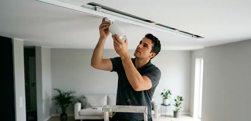 Recessed Track Lighting Installation in Pickerington