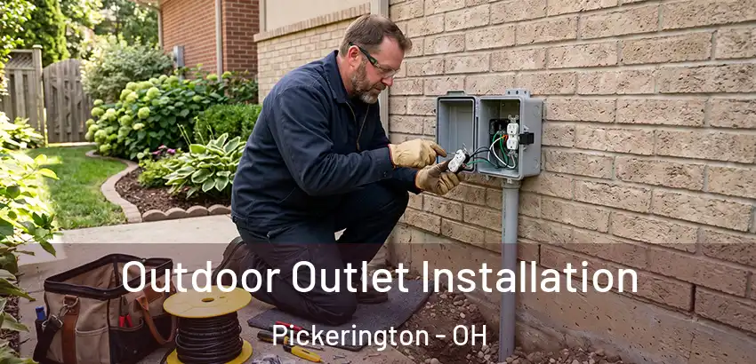 Outdoor Outlet Installation Pickerington - OH