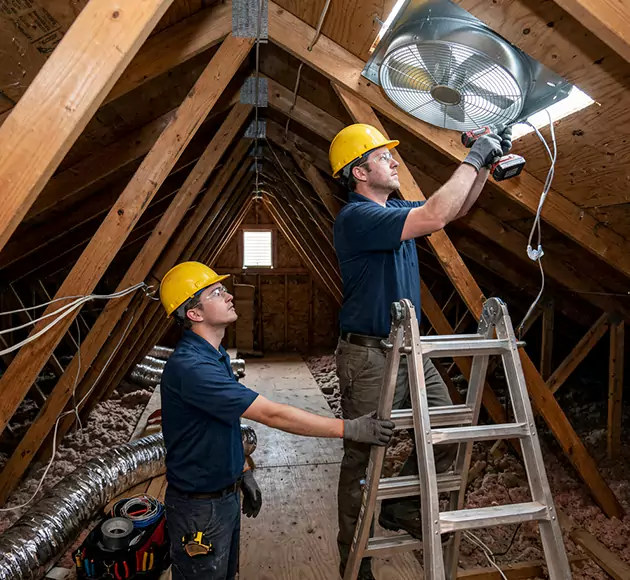 Professional Attic Fan Installation: Your Local Ventilation Team in Pickerington, OH