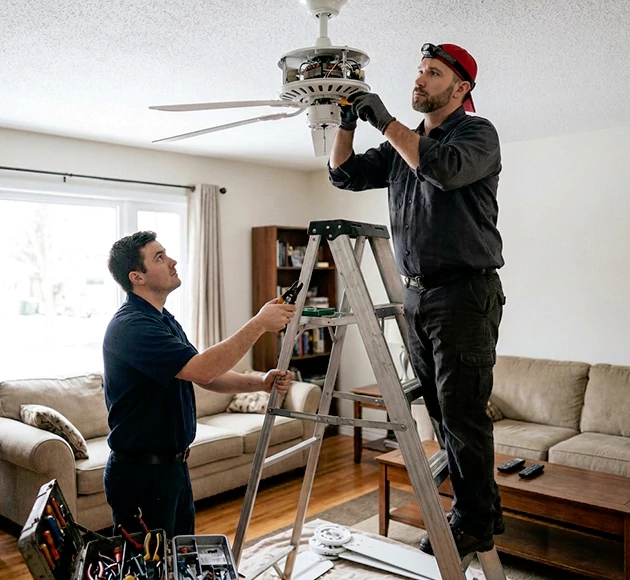 Professional Ceiling Fan Repair: Your Local Fan Specialist in Pickerington, OH