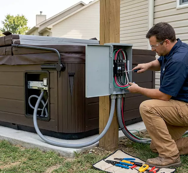 Professional Hot Tub Electrical Installation: Your Local Spa Wiring Team in Pickerington, OH